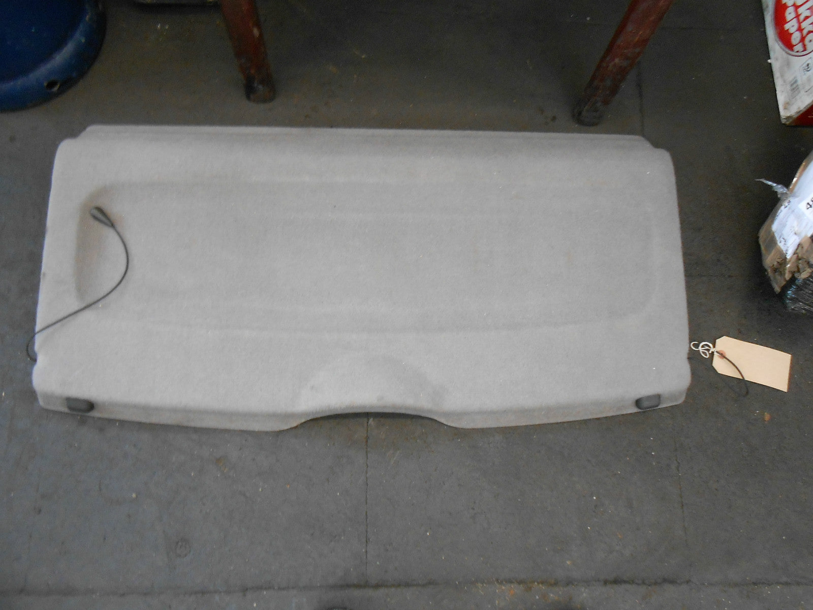 RENAULT CLIO MK2 2003 5 DOOR HATCHBACK PARCEL SHELF BOOT COVER GREY