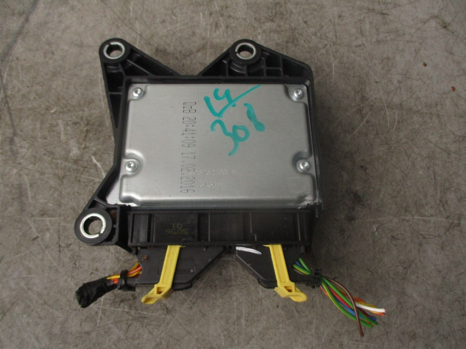 2014 PEUGEOT 308 MK2 SAFETY BAG AIRBAG CONTROL MODULE UNIT ECU 9807568180