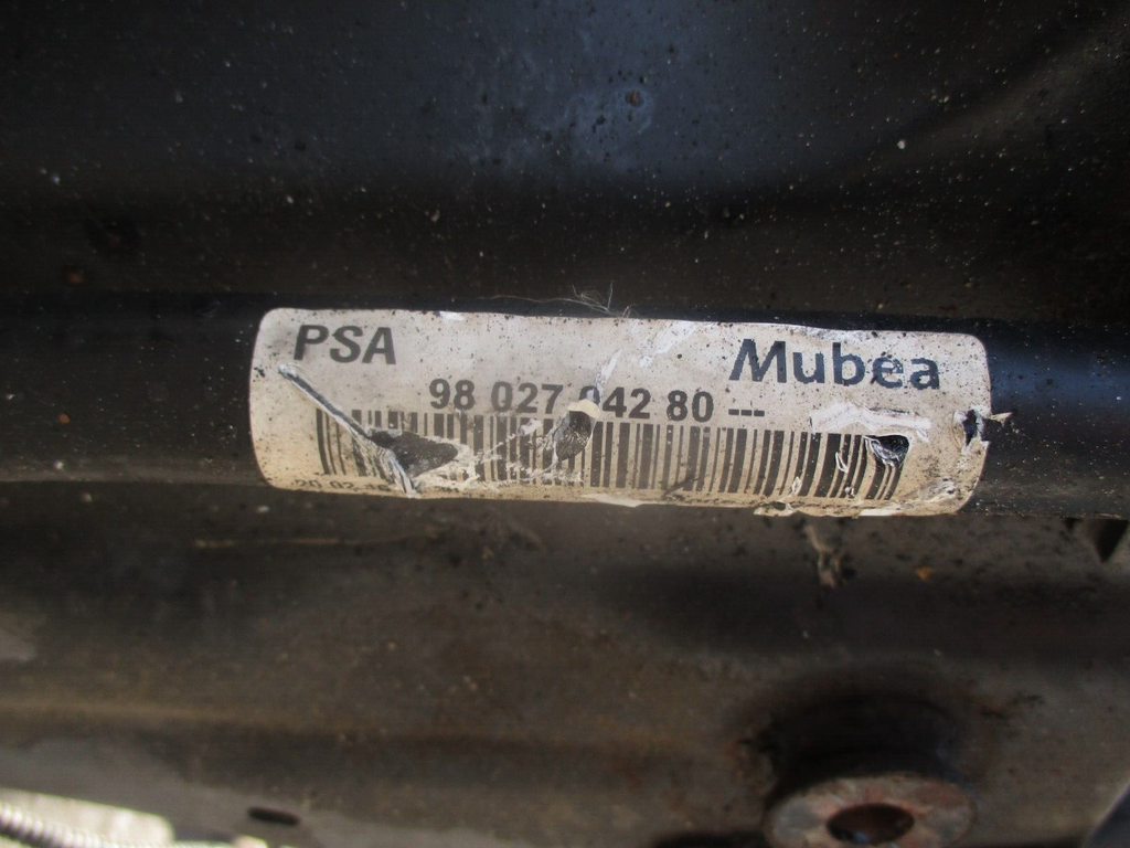 2014 PEUGEOT 308 MK2 1.6 DIESEL FRONT ENGINE SUBFRAME 9802704280
