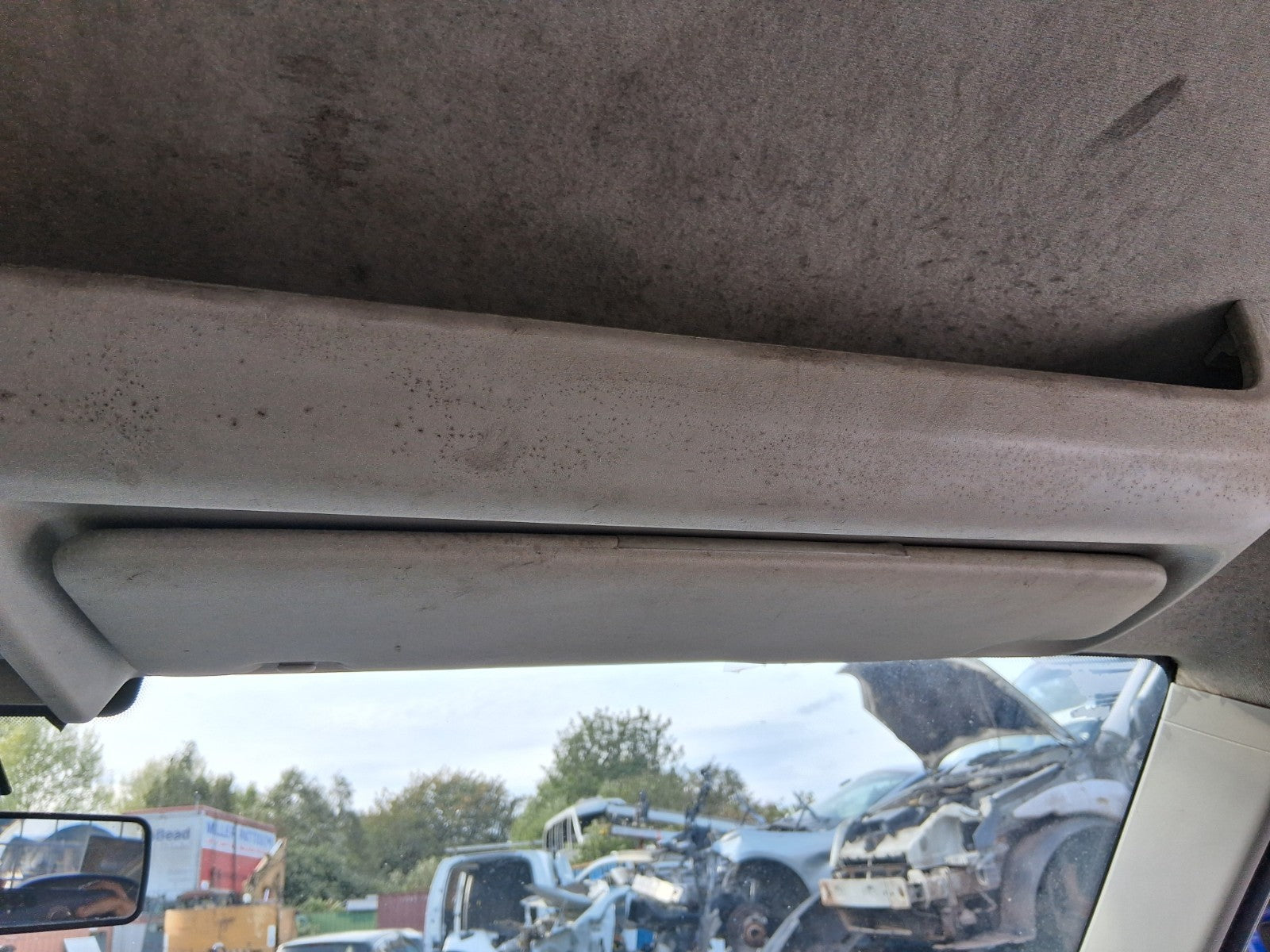 2014 CITROEN RELAY MK3 OSF DRIVER  SIDE FRONT SUN VISOR SHADE