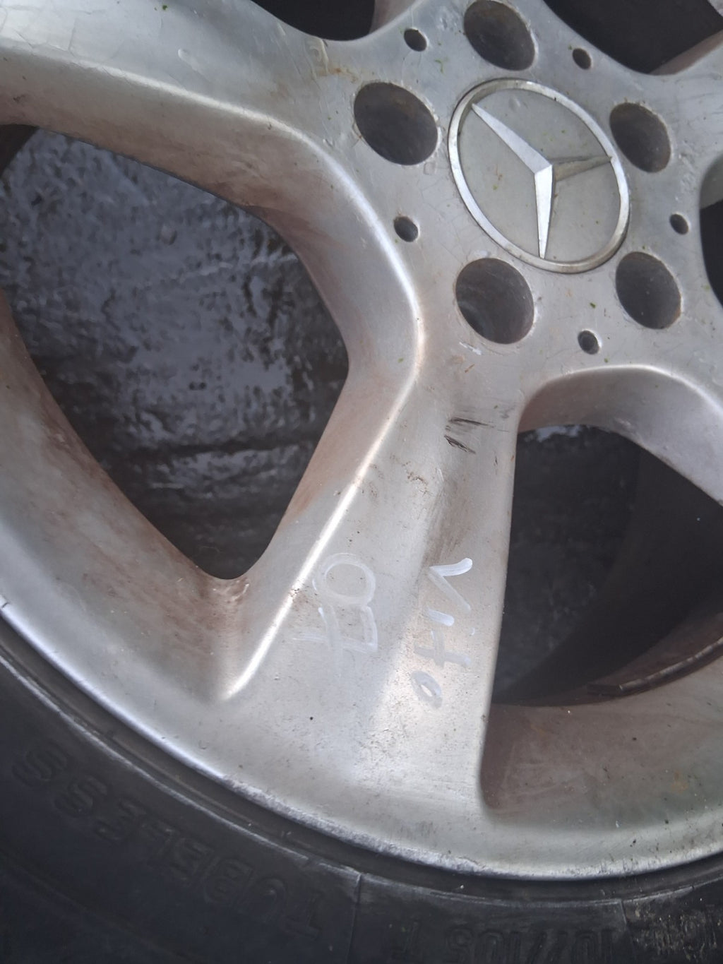 2007 MERCEDES BENZ VITO W639 16 INCH ALLOY WHEEL WITH TYRE 205/65R16