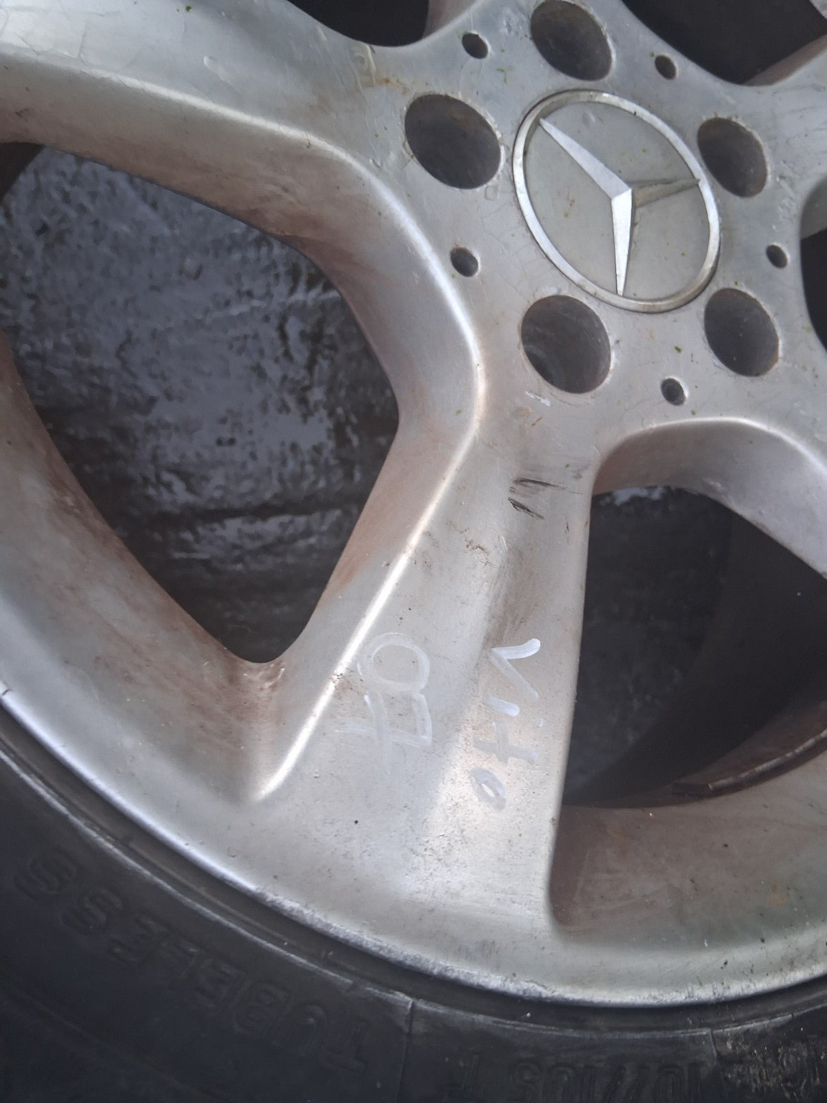 2007 MERCEDES BENZ VITO W639 16 INCH ALLOY WHEEL WITH TYRE 205/65R16