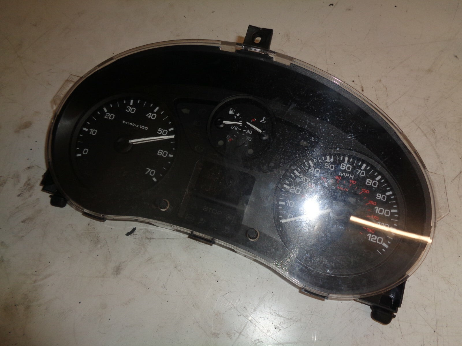 PEUGEOT PARTNER 2016 CITROEN BERLINGO 2.0 HDI SPEEDOMETER/INSTRUMENT CLUSTER