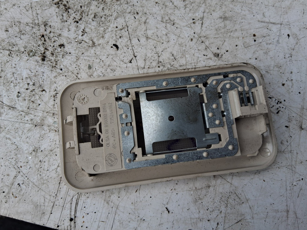 2015 FIAT 500 LOUNGE INTERIOR ROOF READING FRONT COURTESY LIGHT 735244962