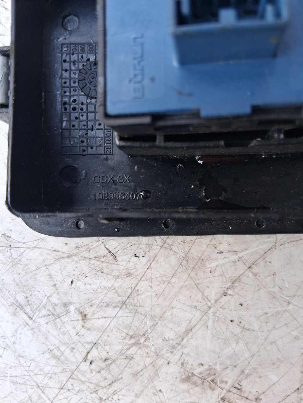2015 FIAT FIORINO NSF PASSENGER NEAR LEFT SIDE FRONT WINDOW SWITCH 1039464070