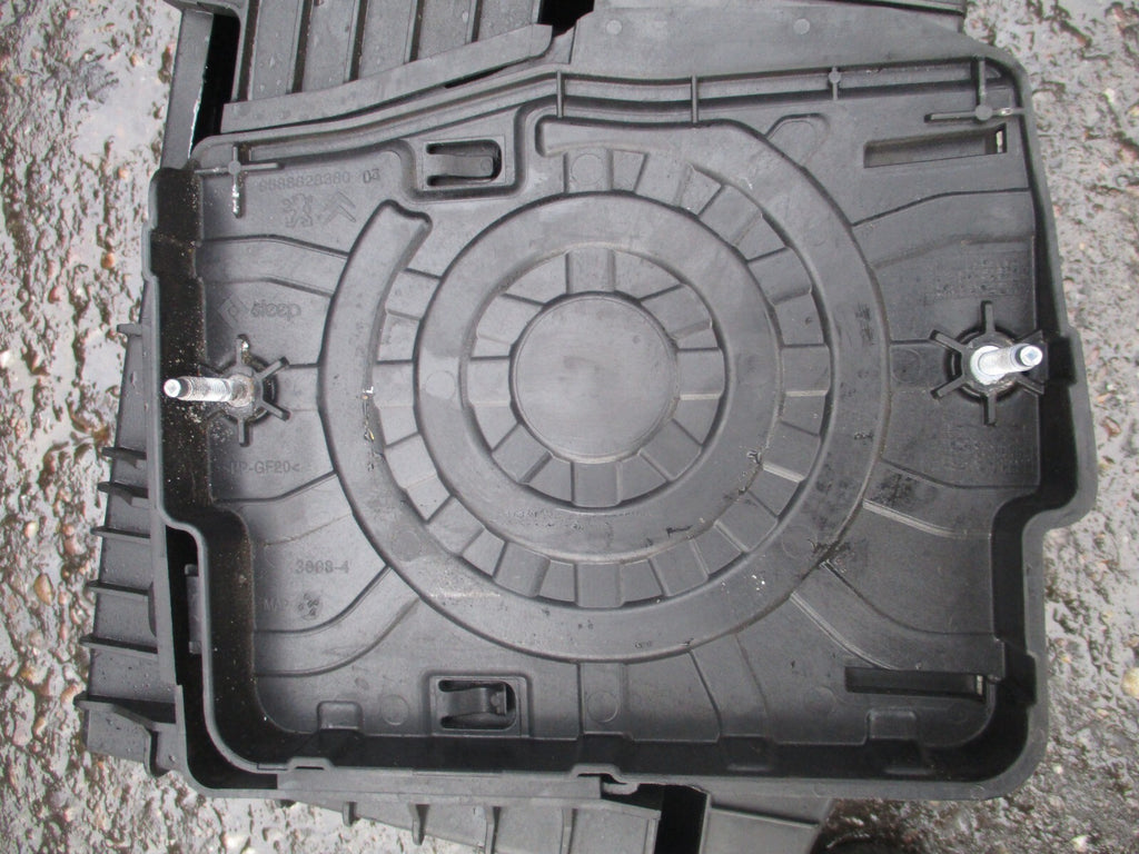 2016 CITROEN CACTUS CONTROL ECU & BATTERY TRAY 9688828380 03 (ref s)