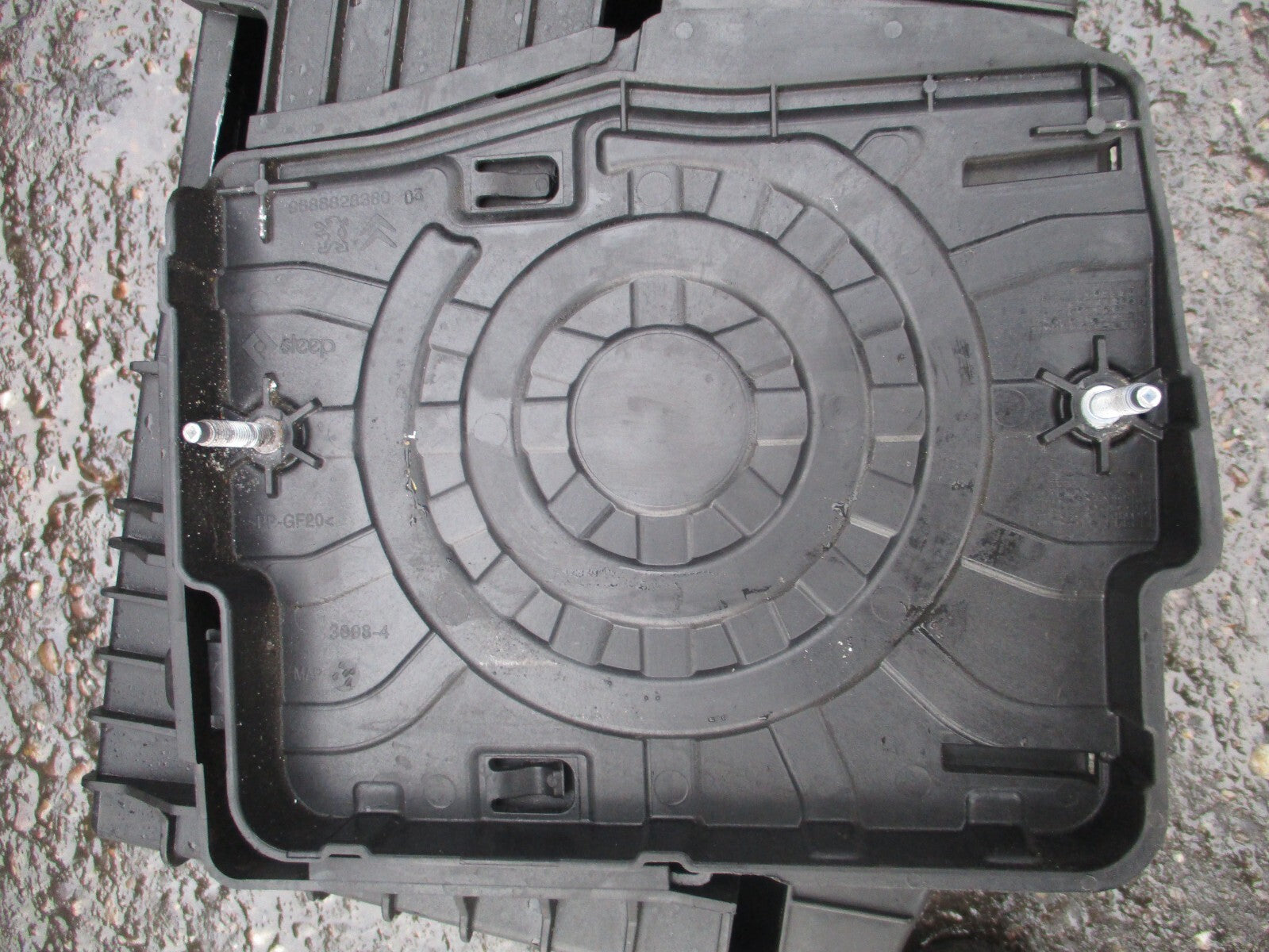 2016 CITROEN CACTUS CONTROL ECU & BATTERY TRAY 9688828380 03 (ref s)
