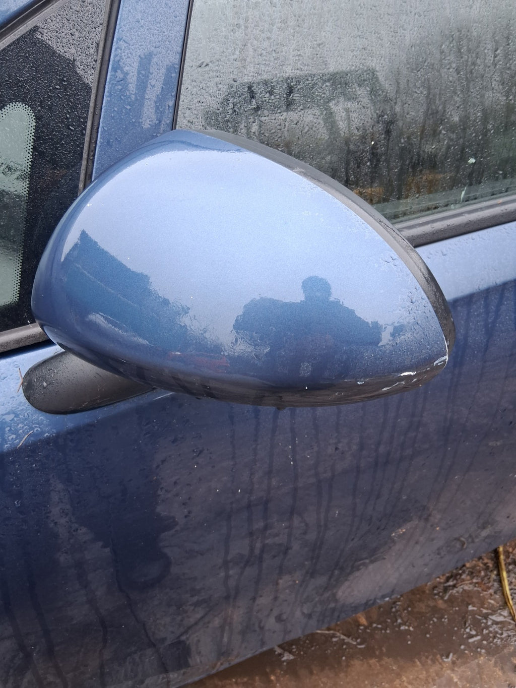 2017 VAUXHALL CORSA E NSF PASSENGER SIDE FRONT LEFT ELECTRIC WING MIRROR