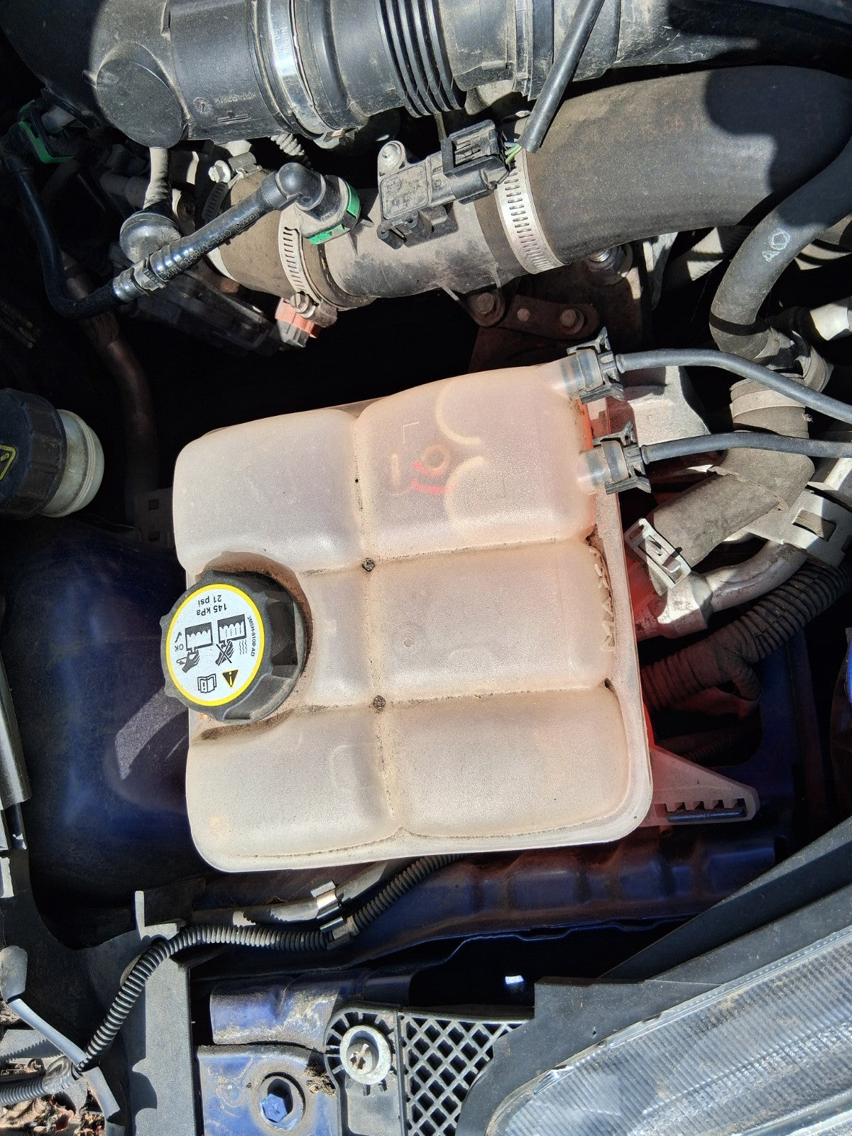 2015 FORD FOCUS MK3 COOLANT WATER EXPANSION OVERFLOW TANK