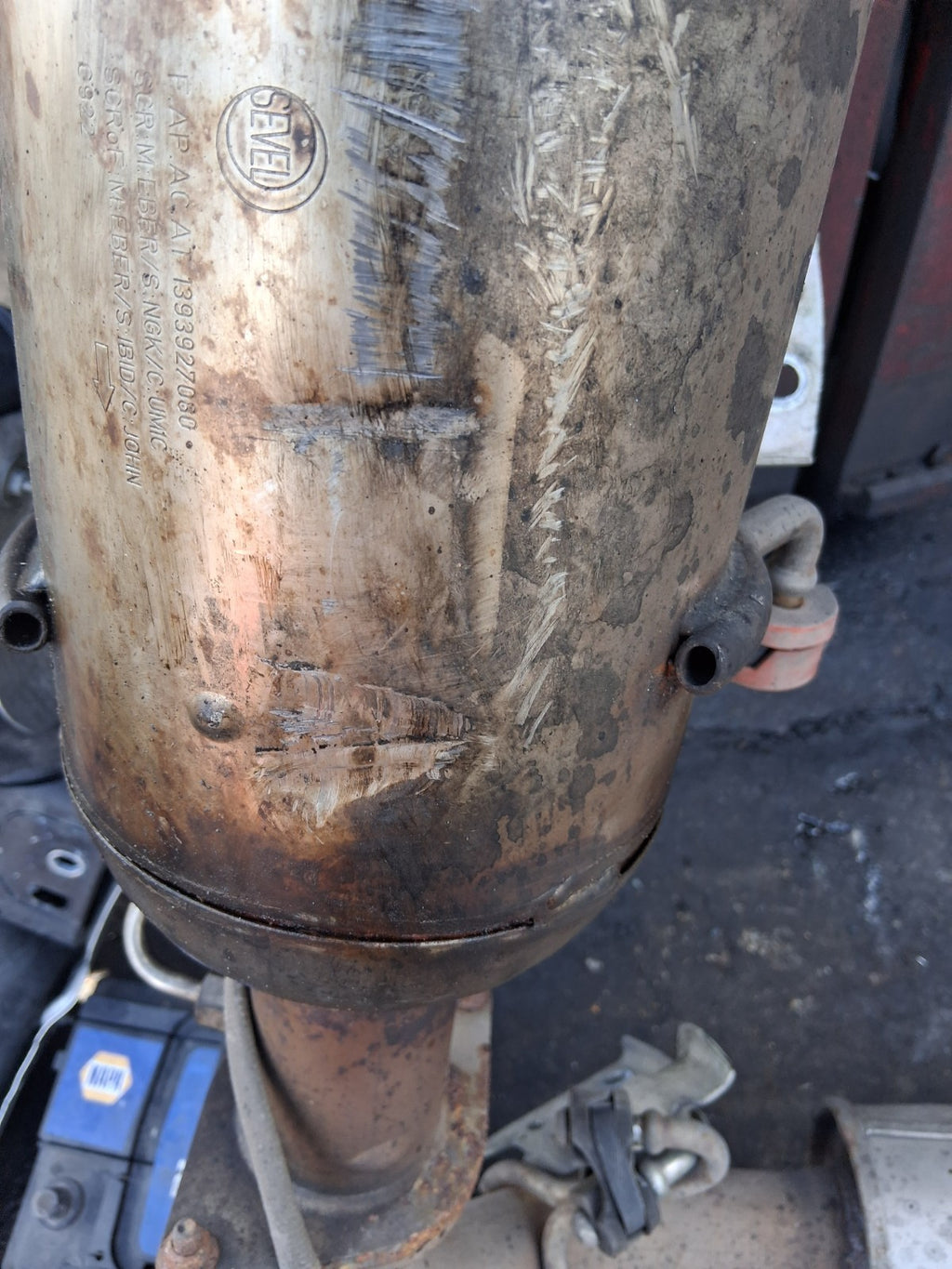 2021 PEUGEOT BOXER MK3 2.2 DIESEL EXHAUST DPF PARTICULATE FILTER 01393927080