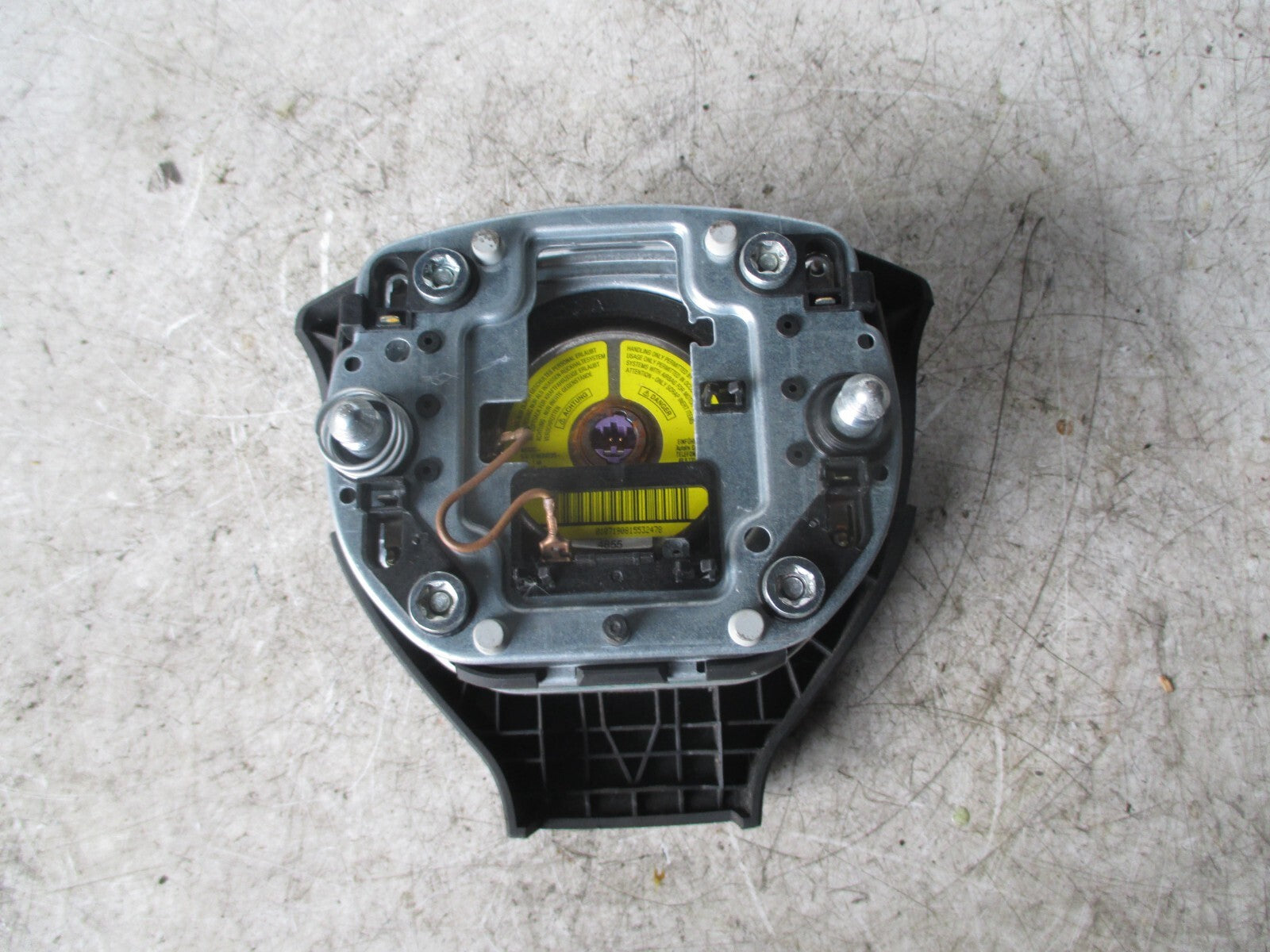 VW VOLKSWAGEN TOURAN 2008 2.0 DIESEL STEERING WHEEL AIRBAG