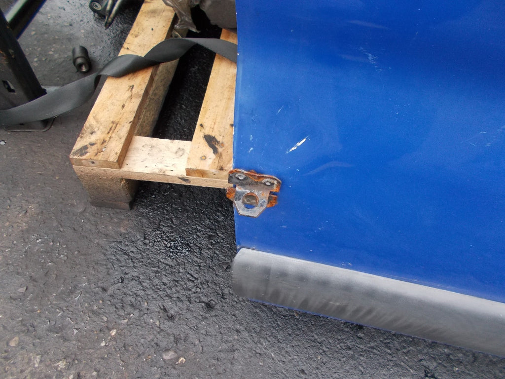 CITROEN BERLINGO 2002 OSF FRONT DRIVER SIDE DOOR BLUE
