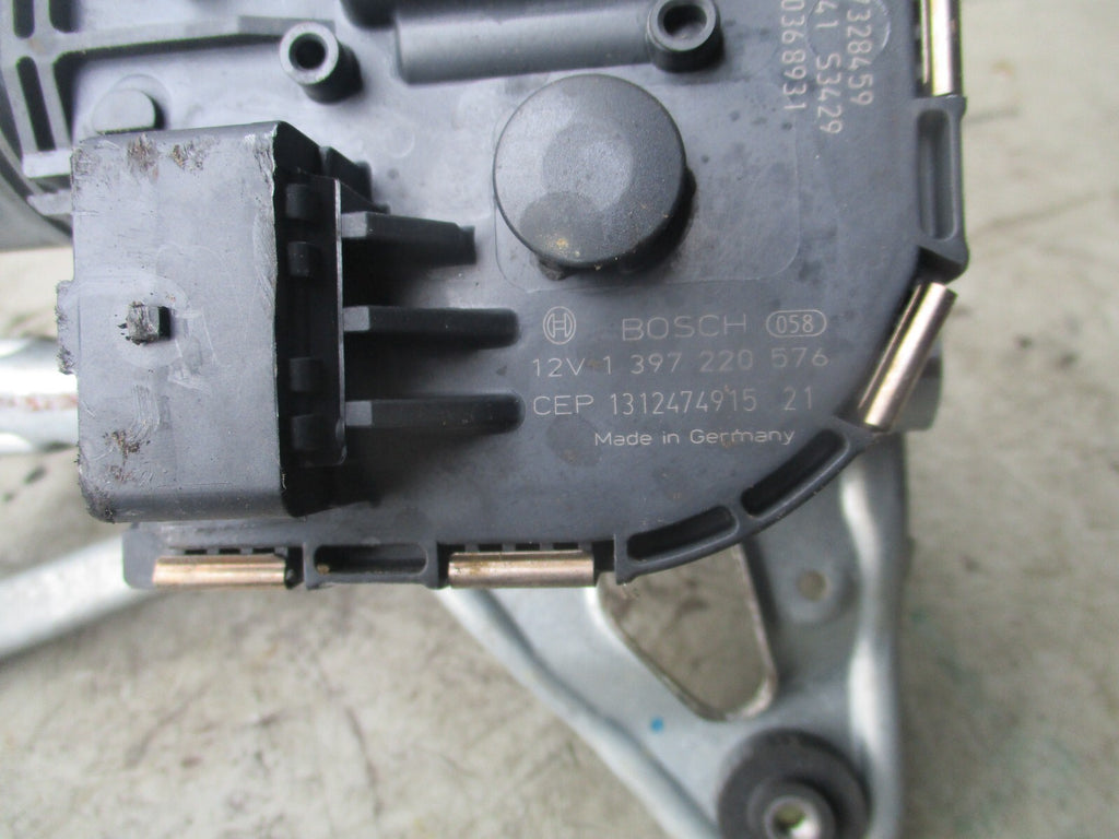 2010 PEUGEOT 3008 FRONT WINDSCREEN WIPER MOTOR 1137328459