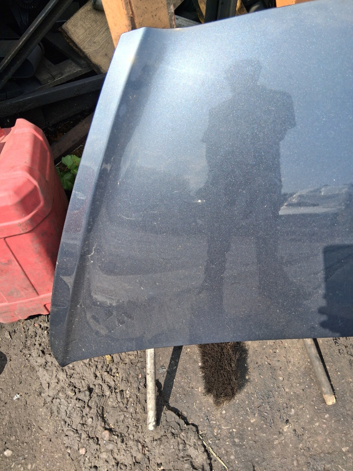 2007 HONDA JAZZ MK2 FRONT BONNET HOOD PANEL BLUE