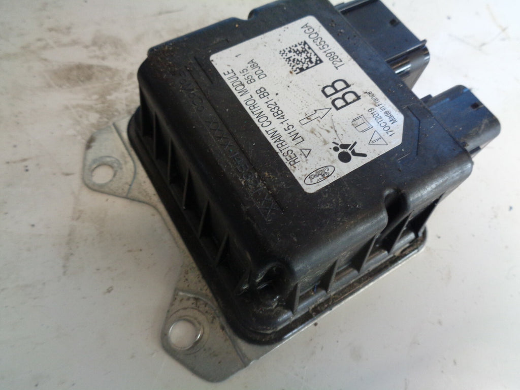 FORD ECOSPORT 2019 5 DOOR HATCHBACK SAFETY BAG ECU MODULE UNIT LN1514B321BB