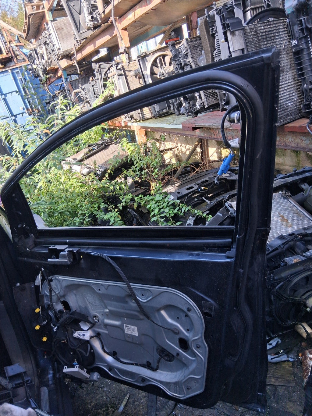 2009 FORD KUGA MK1 OSF DRIVER SIDE FRONT RIGHT COMPLETE DOOR SHELL SEA GREY H8