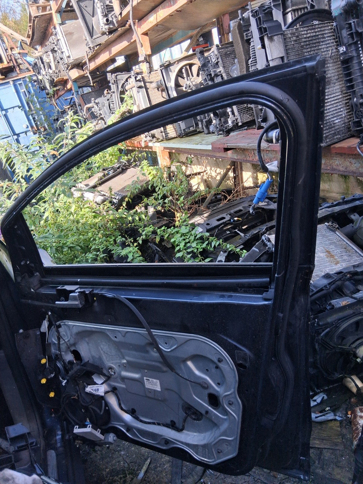 2009 FORD KUGA MK1 OSF DRIVER SIDE FRONT RIGHT COMPLETE DOOR SHELL SEA GREY H8