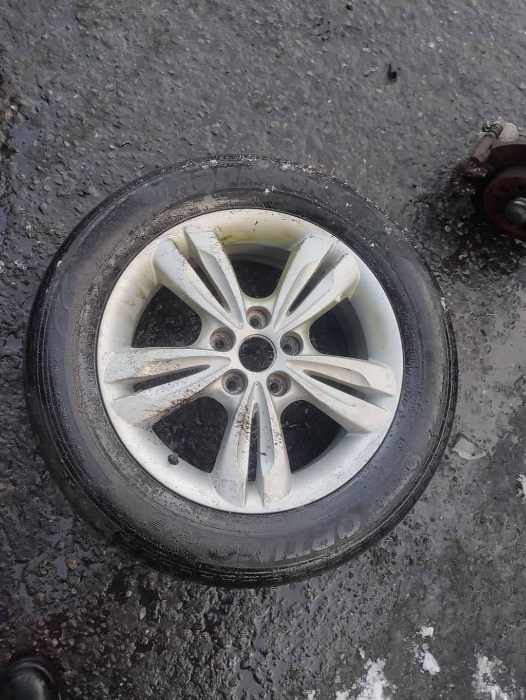2015 HYUNDAI I40 17 INCH ALLOY WITH TYRE 225/60R17 529102V400