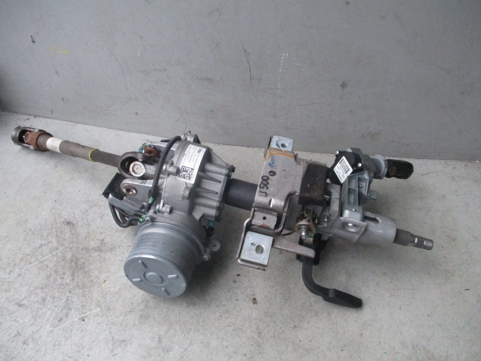 FIAT 500 L 2013 1.3 DIESEL ELECTRIC POWER STEERING COLUMN IGNITION KEY