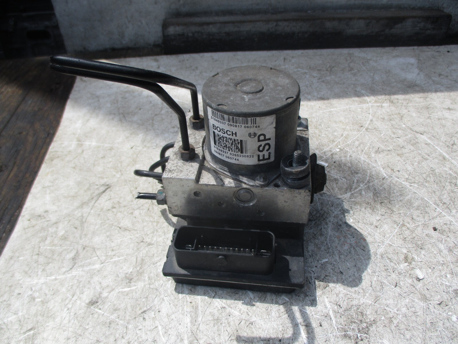 FIAT 500 2009 1.4 PETROL ABS PUMP MODULATOR 51849337