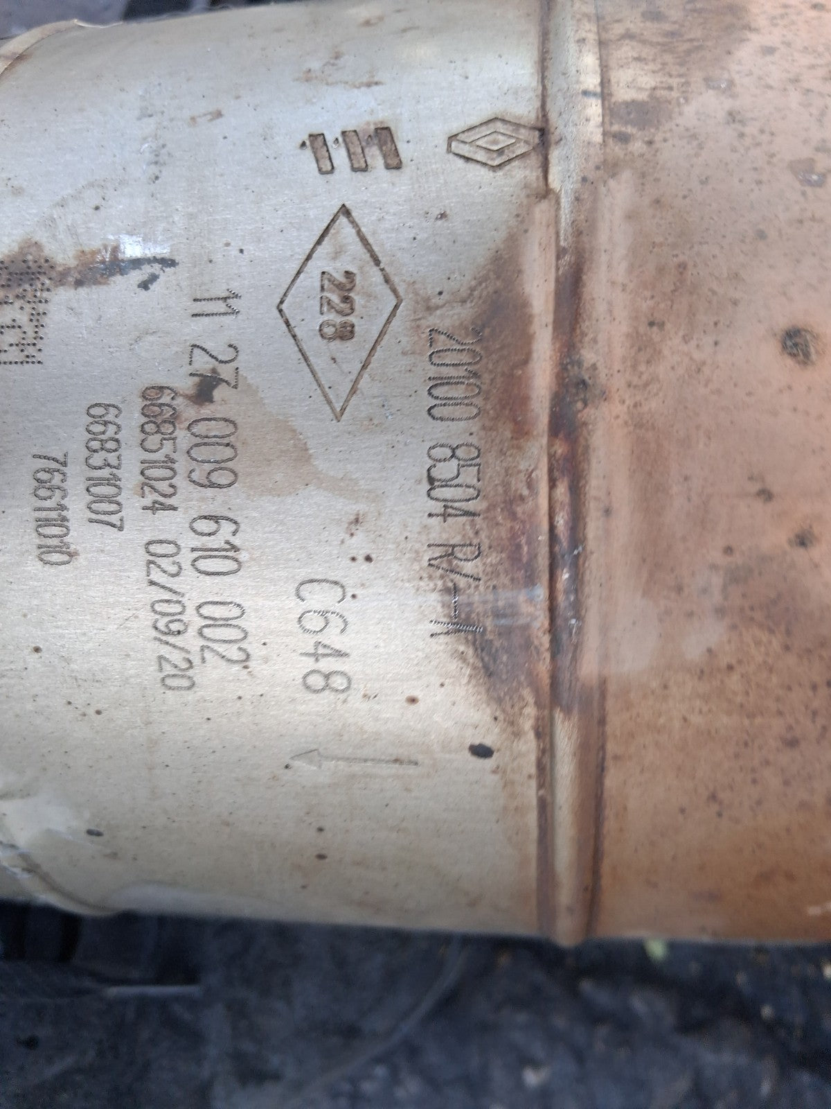 2023 RENAULT MASTER MK3 2.3 DIESEL EXHAUST NOX SENSORS