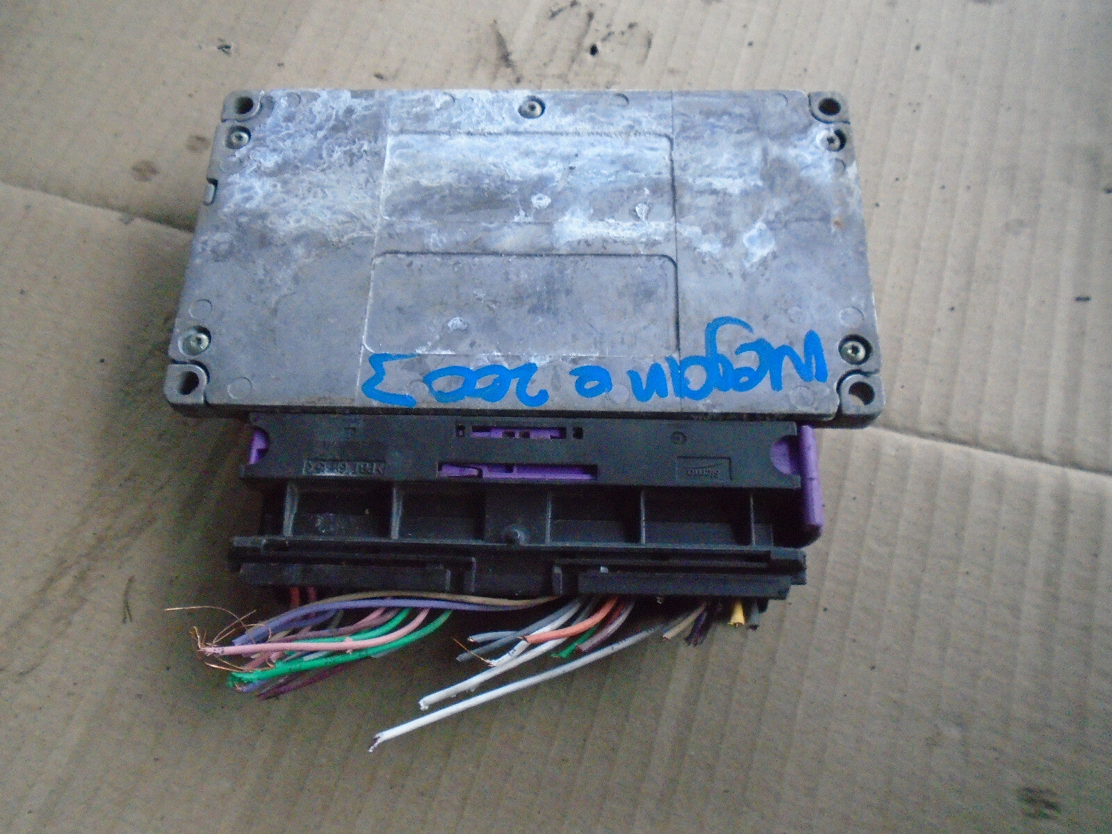 RENAULT MEGANE MK1 2001 1.6 PETROL ECU ENGINE CONTROL MODULE UNIT 8200191955