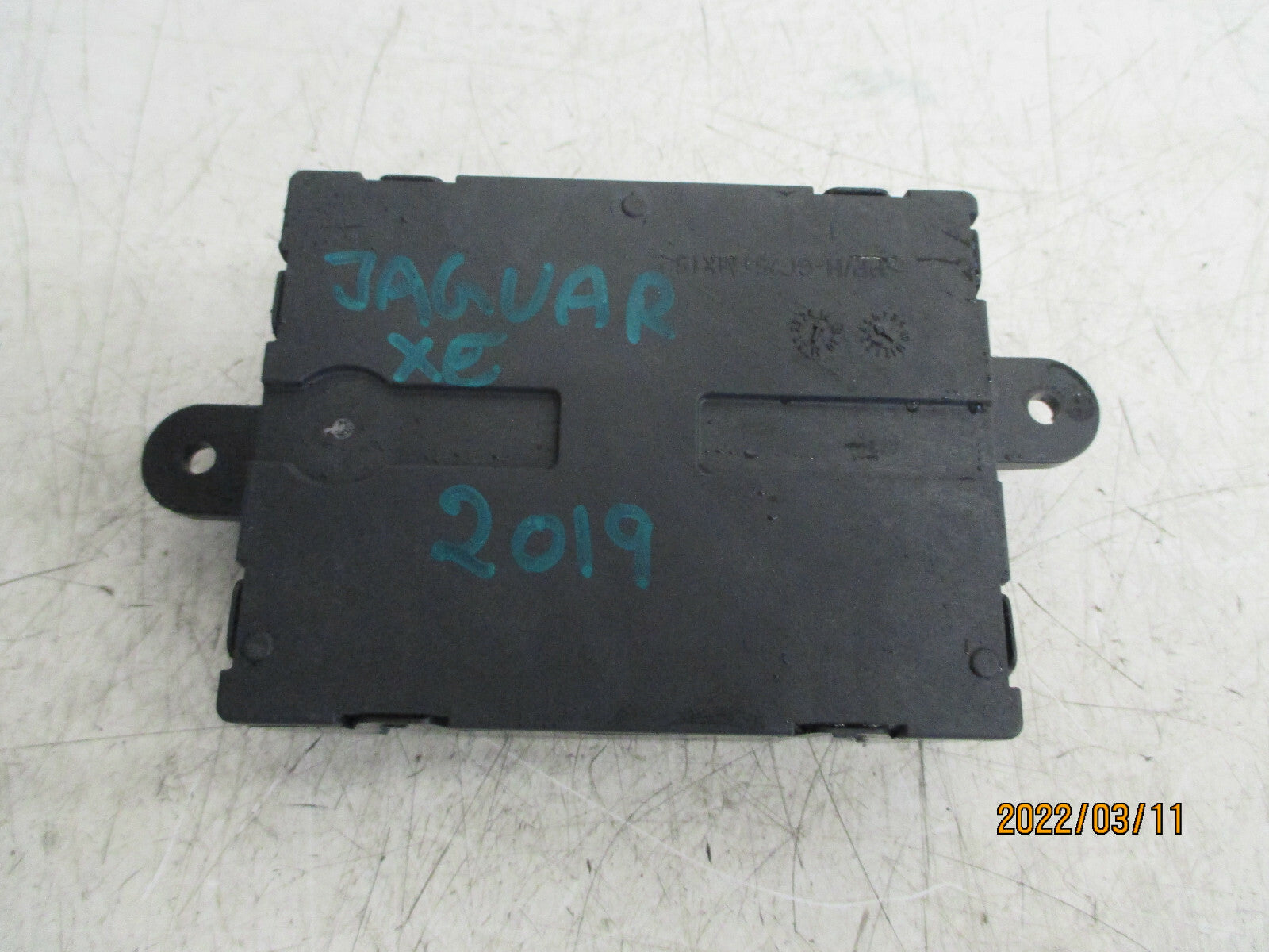 2019 JAGUAR XE OSF DRIVER SIDE FRONT DOOR CONTROL MODULE lx7314d618aa