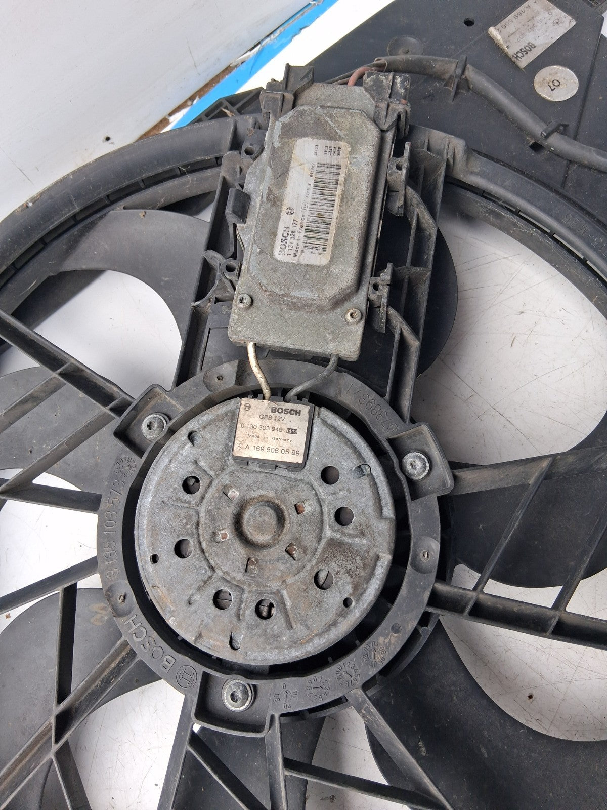 2021 MERCEDES A CLASS RADIATOR FAN ONLY A1695060599