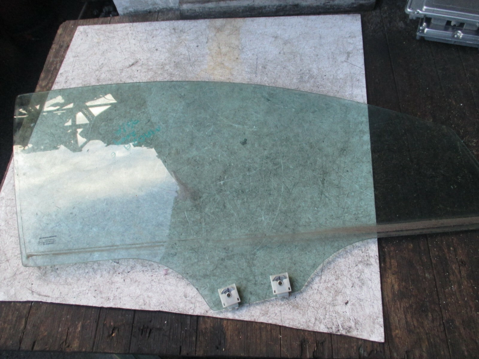 MAZDA 6 2009 MK2 OSF FRONT DRIVER SIDE WINDOW GLASS