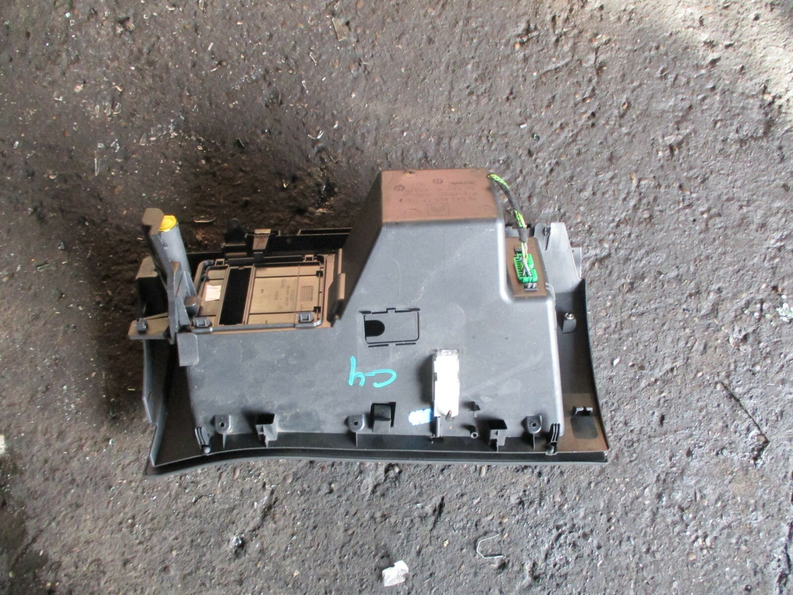 CITROEN C4 GRAND PICASSO 2007 MK1 GLOVE BOX STORAGE COMPARTMENT BLACK 9654245577