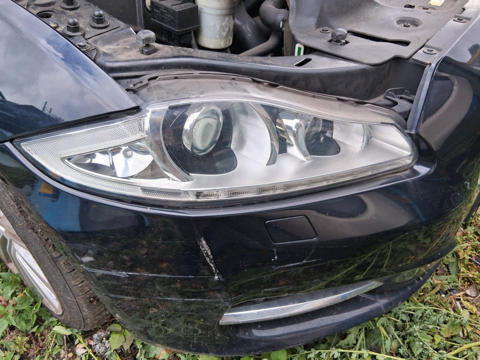 2012 JAGUAR XJ X351 OSF DRIVER SIDE FRONT RIGHT XENON HEADLIGHT