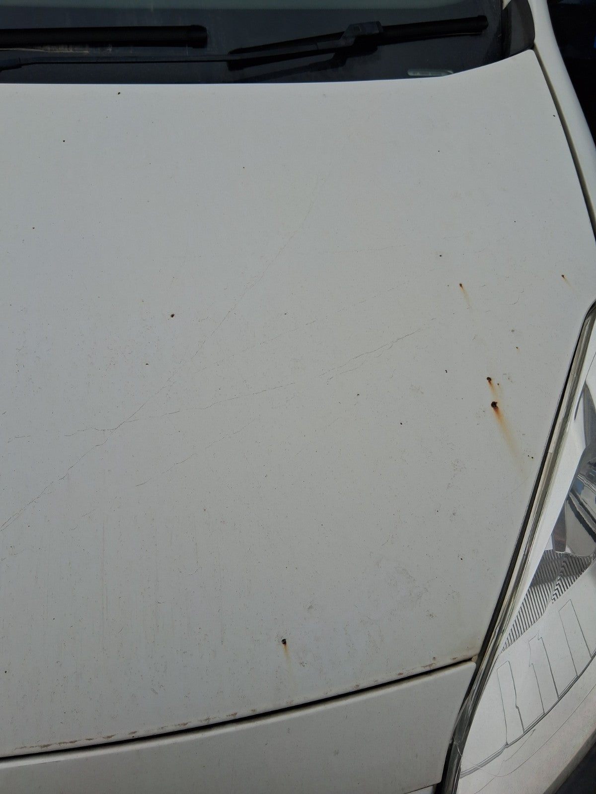2017 CITROEN BERLINGO MK2 FRONT BONNET HOOD PANEL WHITE