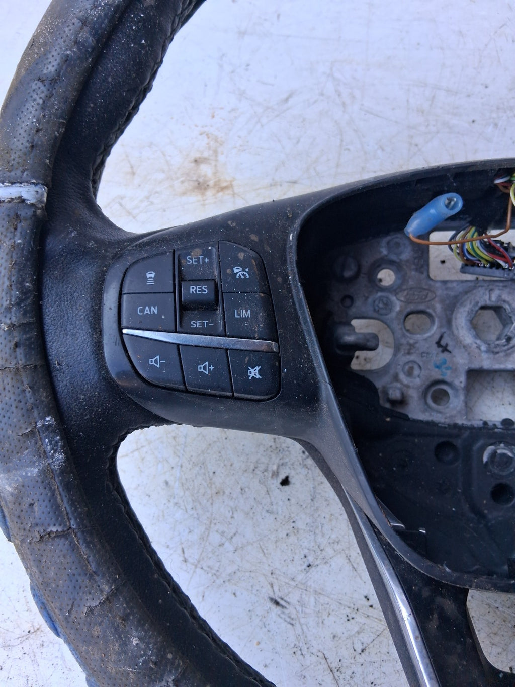 2021 FORD TRANSIT MK8 MULTIFUNCTION STEERING WHEEL KK313600AC3ZHE