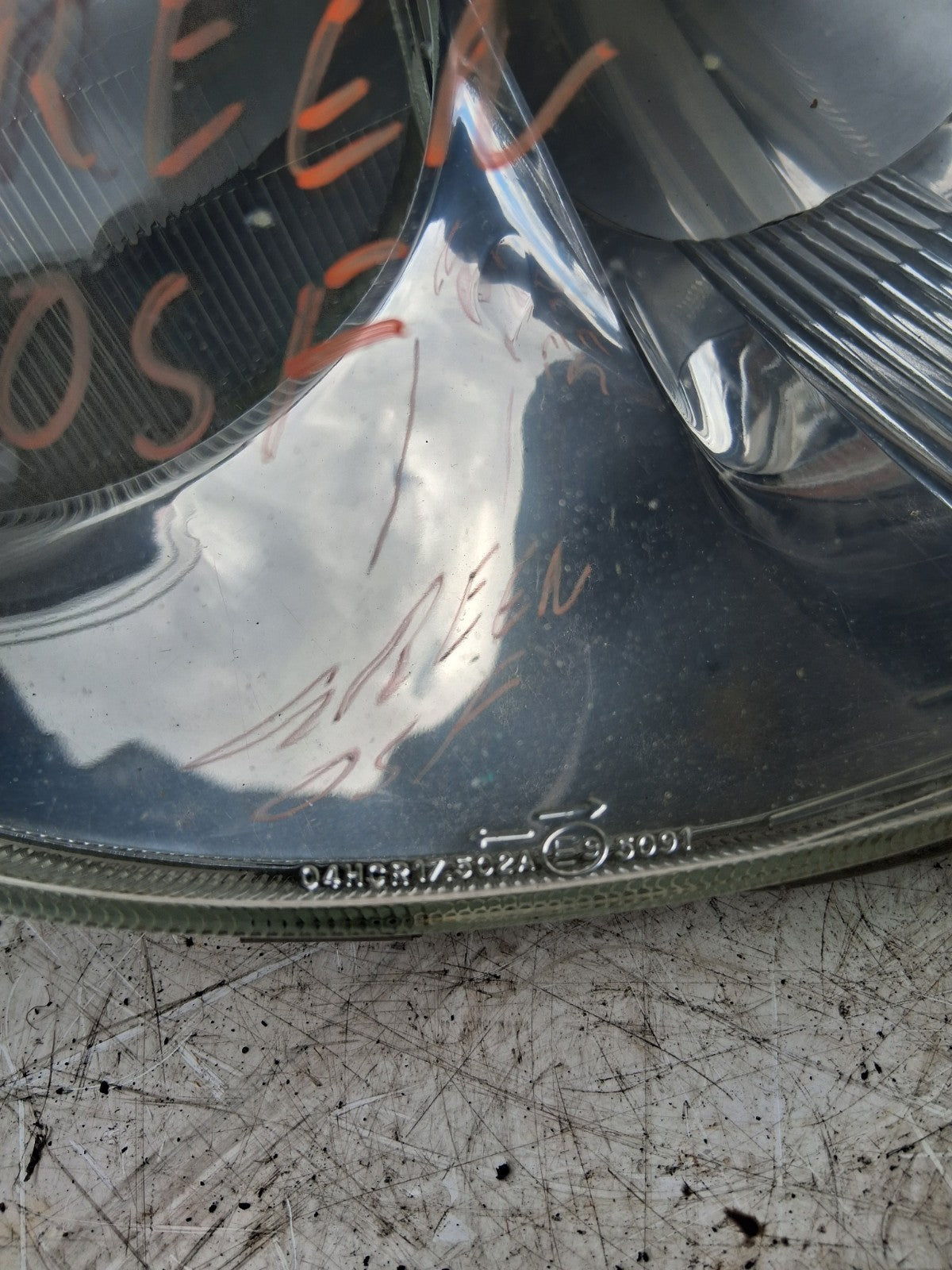 1996 MG F OSF DRIVER SIDE FRONT HEADLIGHT XBC104020
