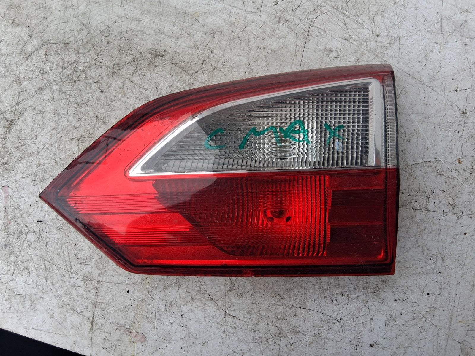 2016 FORD C MAX MK2 OSR DRIVER SIDE REAR INNER TAIL LIGHT LAMP