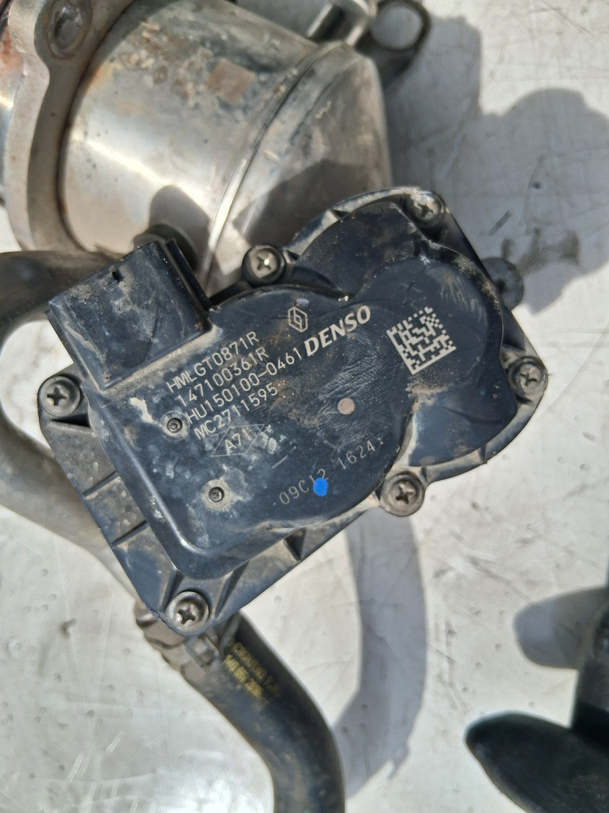 2020 RENAULT KANGOO MK2 EGR VALVE WITH COOLER 147359823R 147100361R