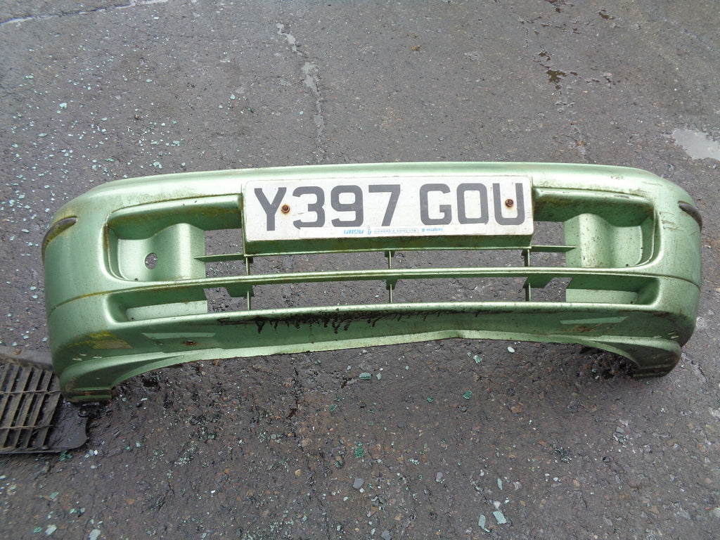 FIAT BRAVA 2001 1.2 PETROL FRONT COMPLETE BUMPER GREEN