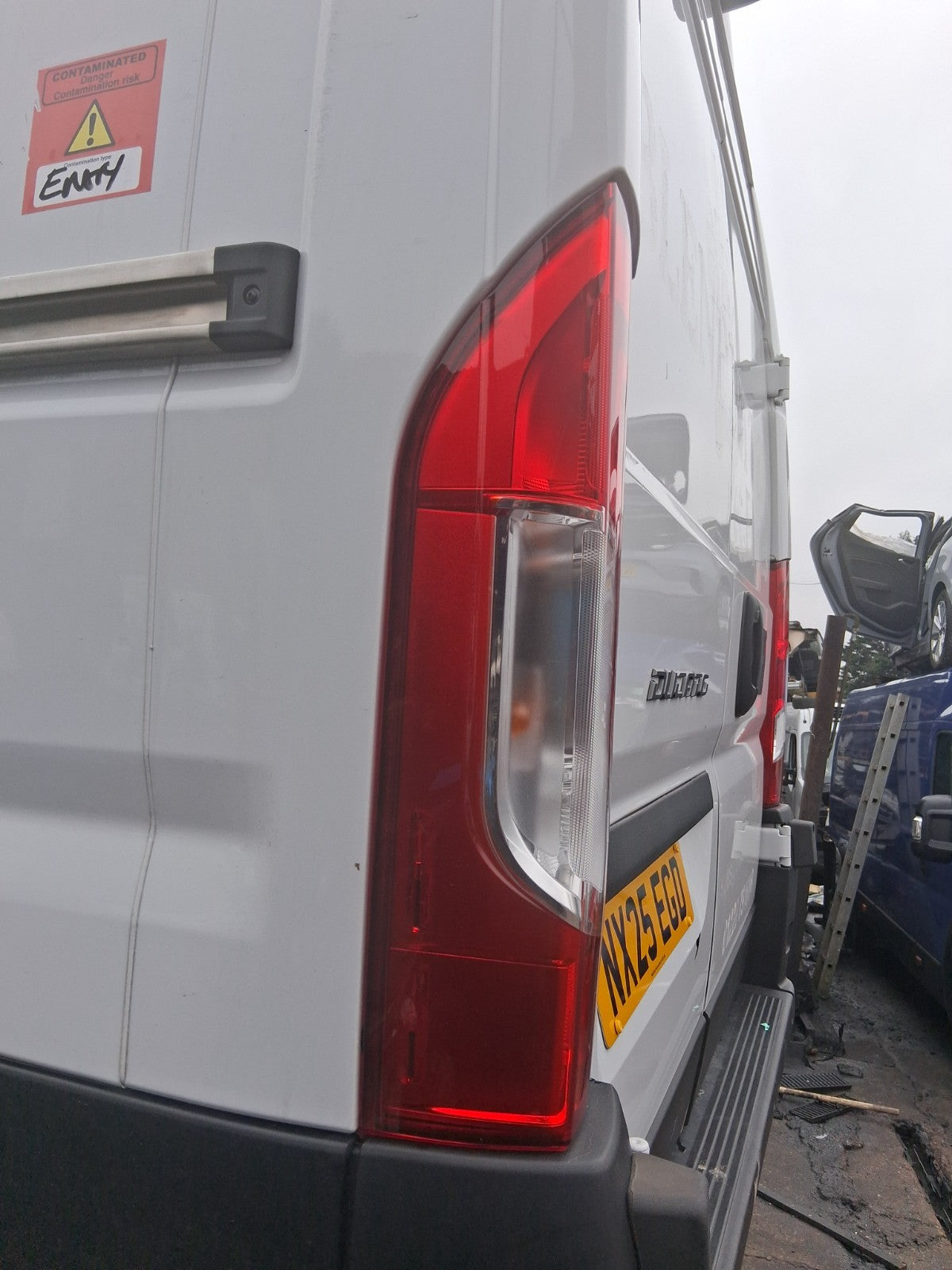 2025 FIAT DUCATO MK3 HIGH ROOF NSR PASSENGER SIDE REAR LEFT TAIL LIGHT