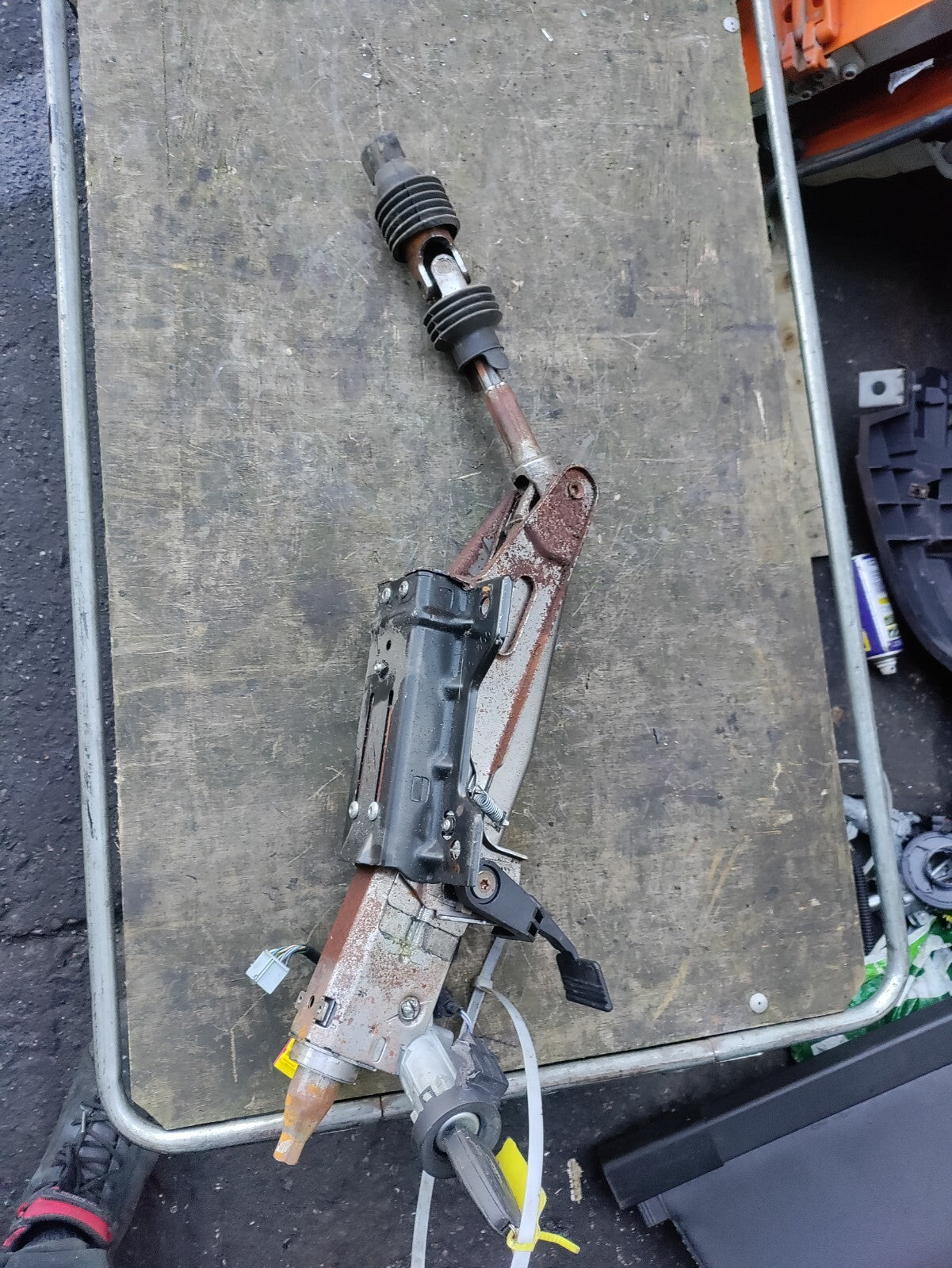 2021 FORD TRANSIT MK8 STEERING COLUMN KK213C529DB