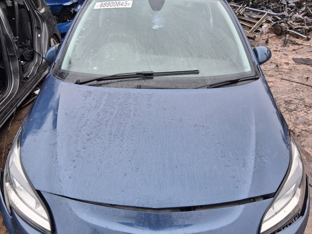 2017 VAUXHALL CORSA E FRONT BONNET HOOD PANEL DARK SEA BLUE METALLIC Z22W