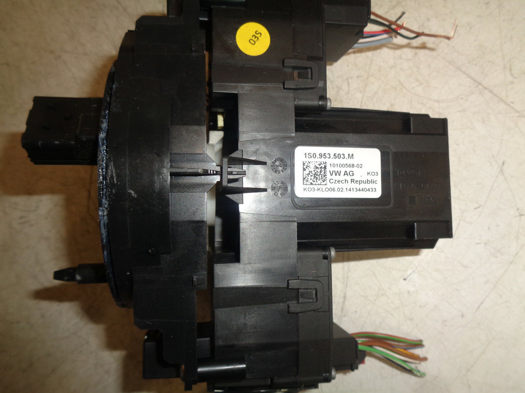 VW VOLKSWAGEN UP 2017 1.0 PETROL WIPER INDICATOR SQUIB STALK SWITCH 1S0953503M