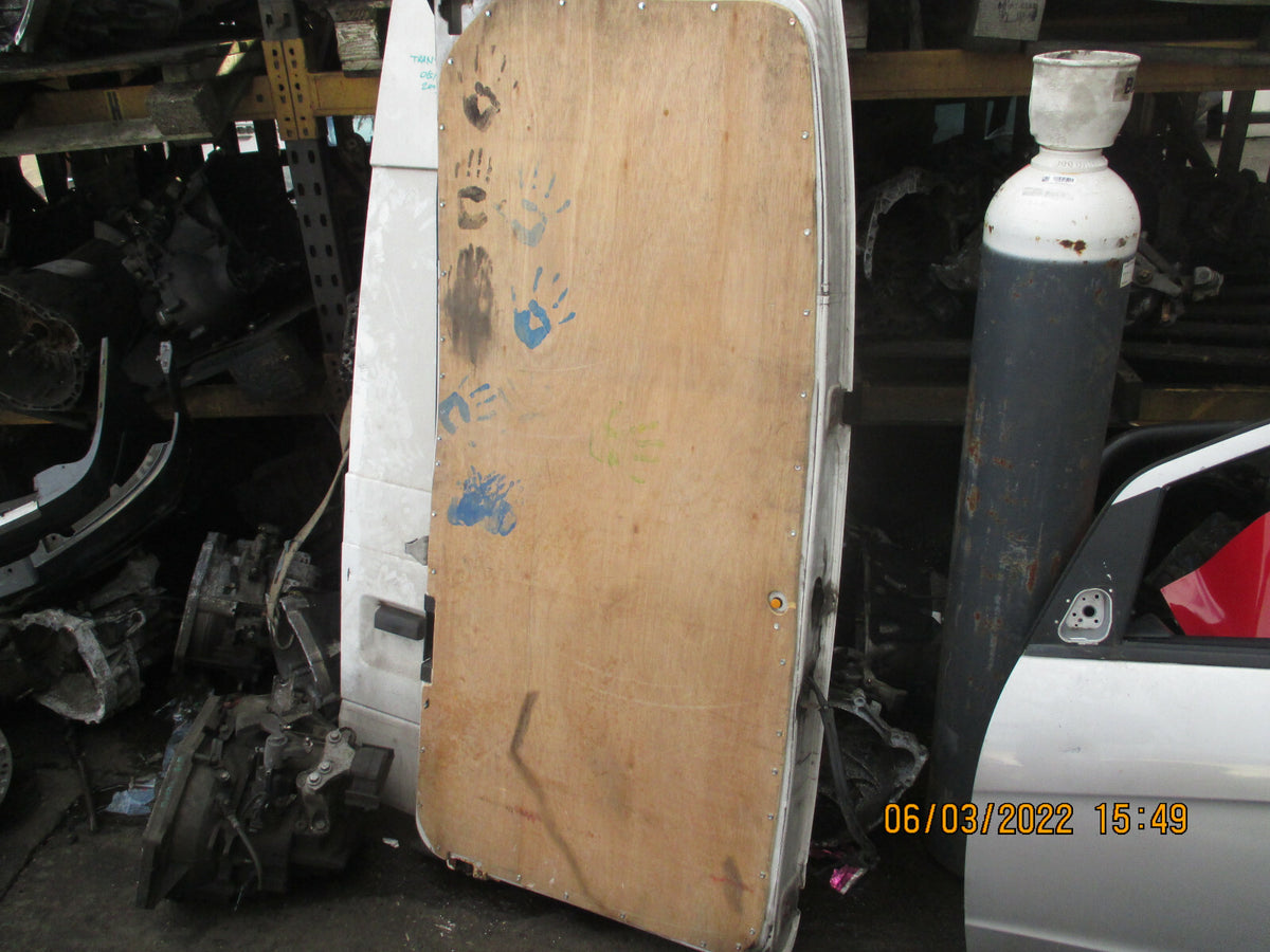 FORD TRANSIT 2009 MK7 NSR REAR PASSENGER SIDE COMPLETE DOOR WHITE
