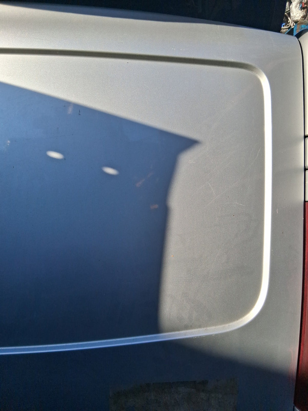 2017 VAUXHALL VIVARO MK2 OSR DRIVER SIDE REAR RIGHT COMPLETE DOOR SILVER L193