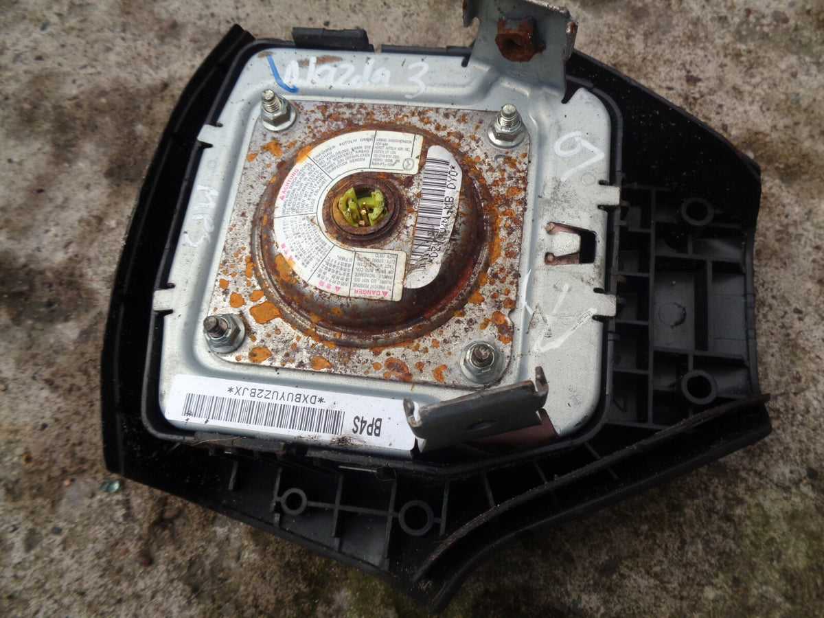 MAZDA 3 2007 5 DOOR RIGHT FRONT DRIVER STEERING WHEEL AIRBAG