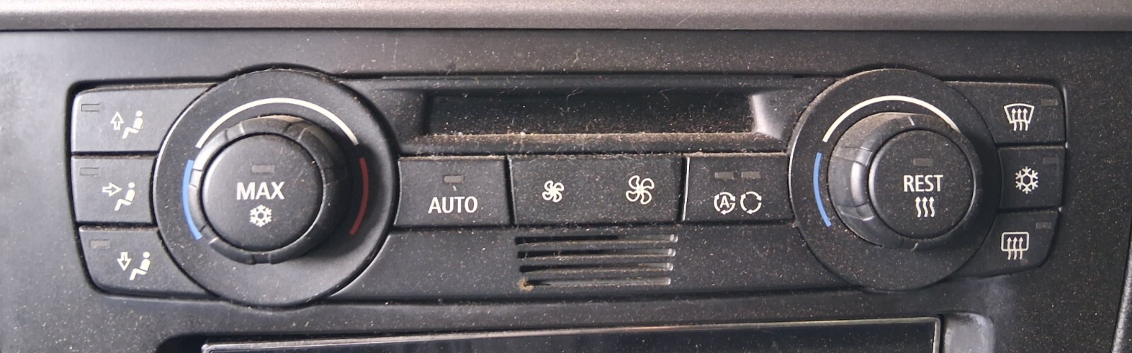 2011 BMW 1 SERIES AC HEATER CLIMATE CONTROL SWITCH PANEL