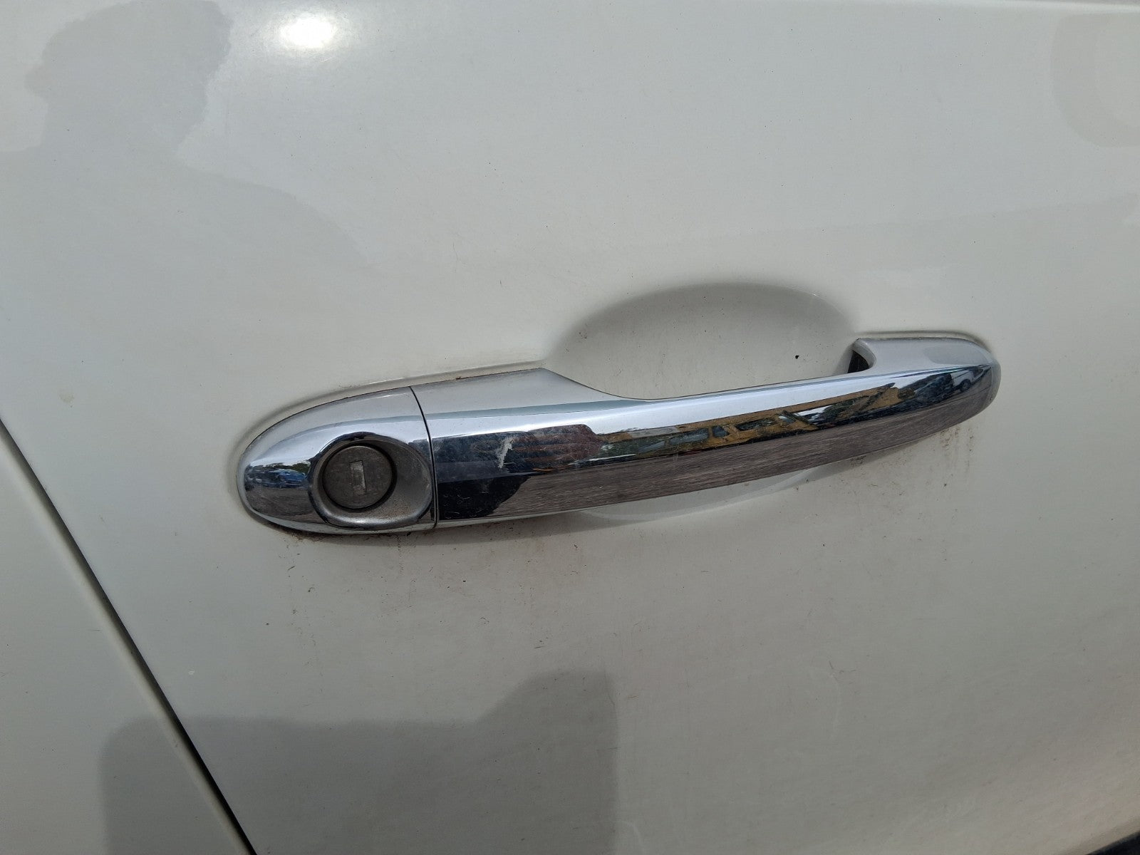 2019 FIAT 500L URBAN OSF DRIVER SIDE FRONT EXTERIOR DOOR HANDLE CHROME
