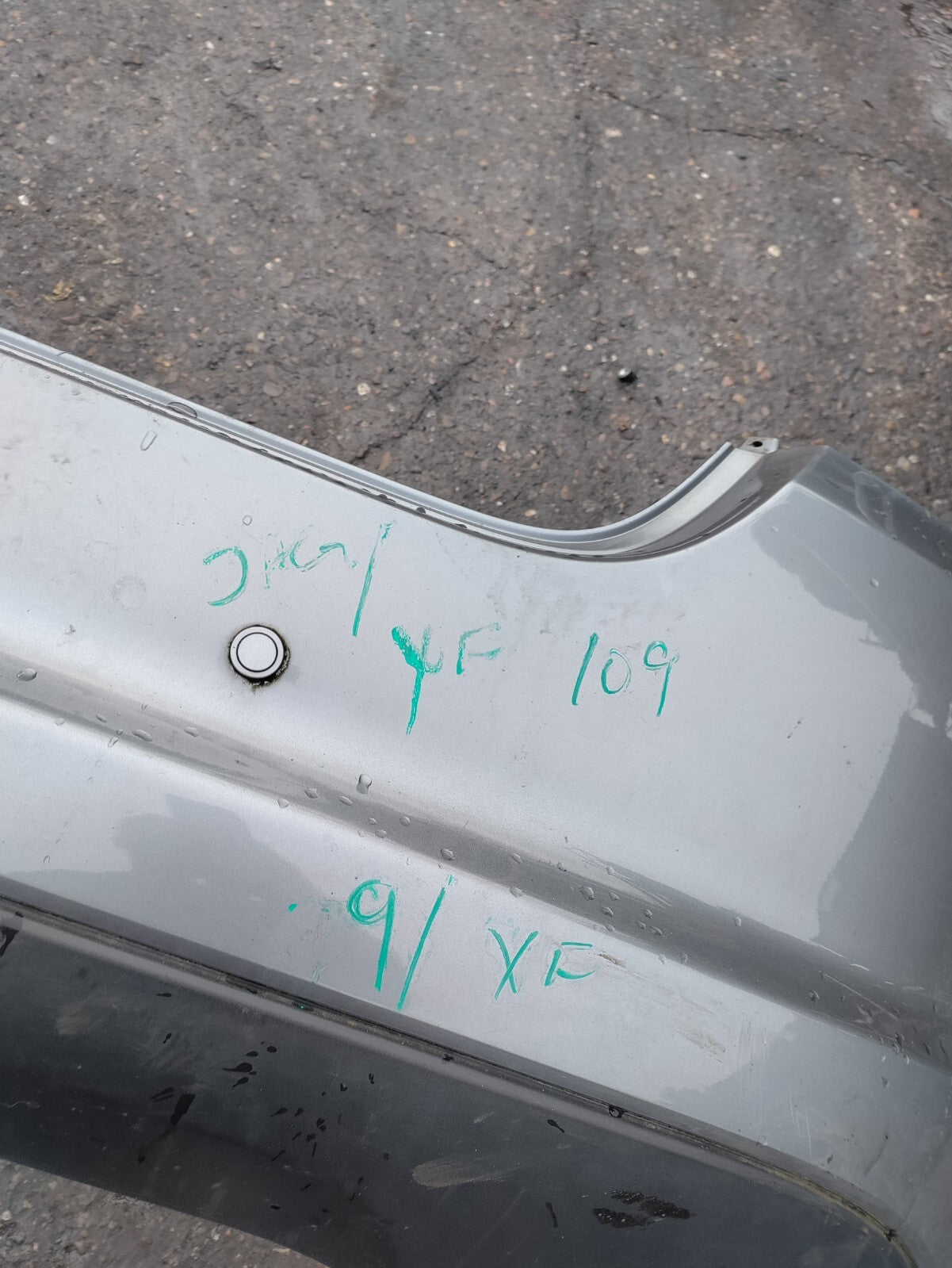 2009 JAGUAR XF X250 REAR COMPLETE BUMPER PDC SENSOR