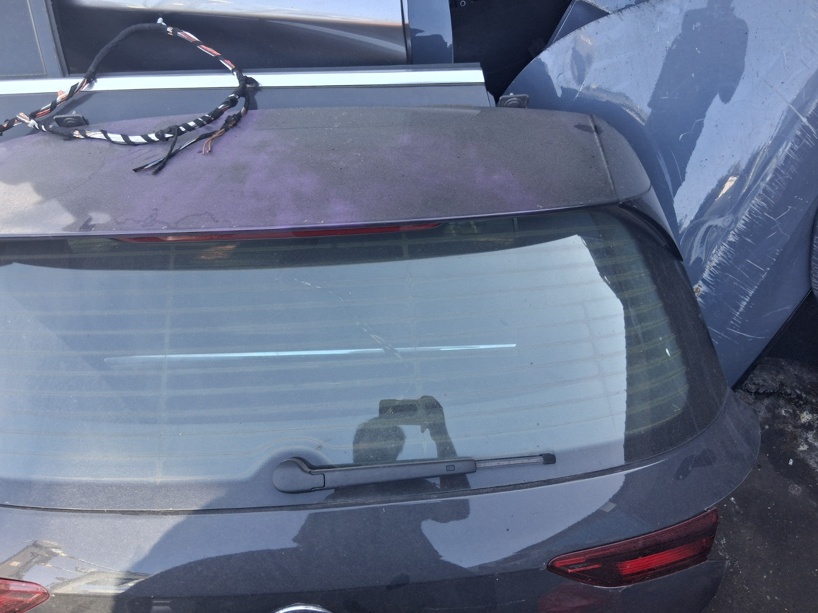 2023 VW VOLKSWAGEN GOLF MK8 HATCH BARE TAILGATE BOOTLID URANO GREY LI7F