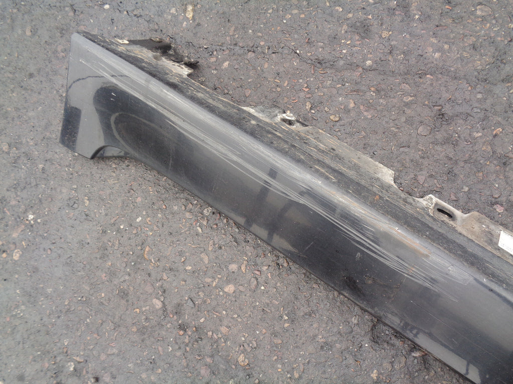 BMW 5 SERIES F10 2012 NS PASSENGER SIDE SKIRT BLACK 7237081