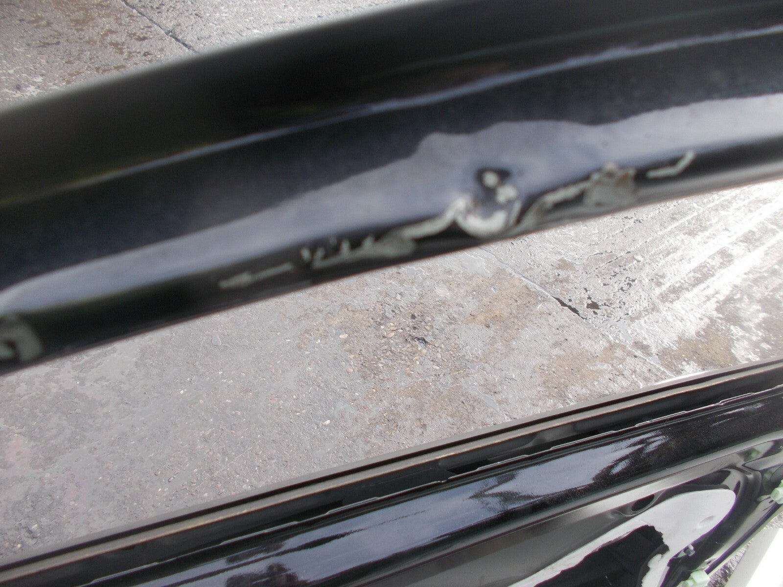 2009-2018 CITROEN DS3 OS DRIVER SIDE BARE DOOR SHELL EXY BLACK ONYX DAMAGED